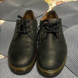 Dr Martens Classic Black Leather Men's Shoes